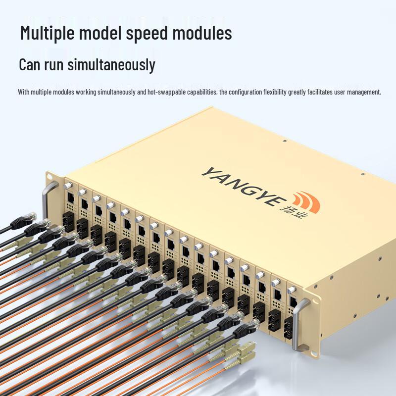 Yangye Centralized Fiber Optic Transceiver Rack