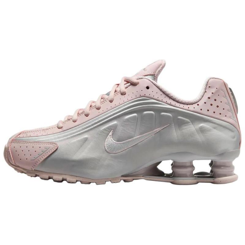 Nike Shox R4 Barely Rose Metallic Platinum Women's Sneakers AR3565-600