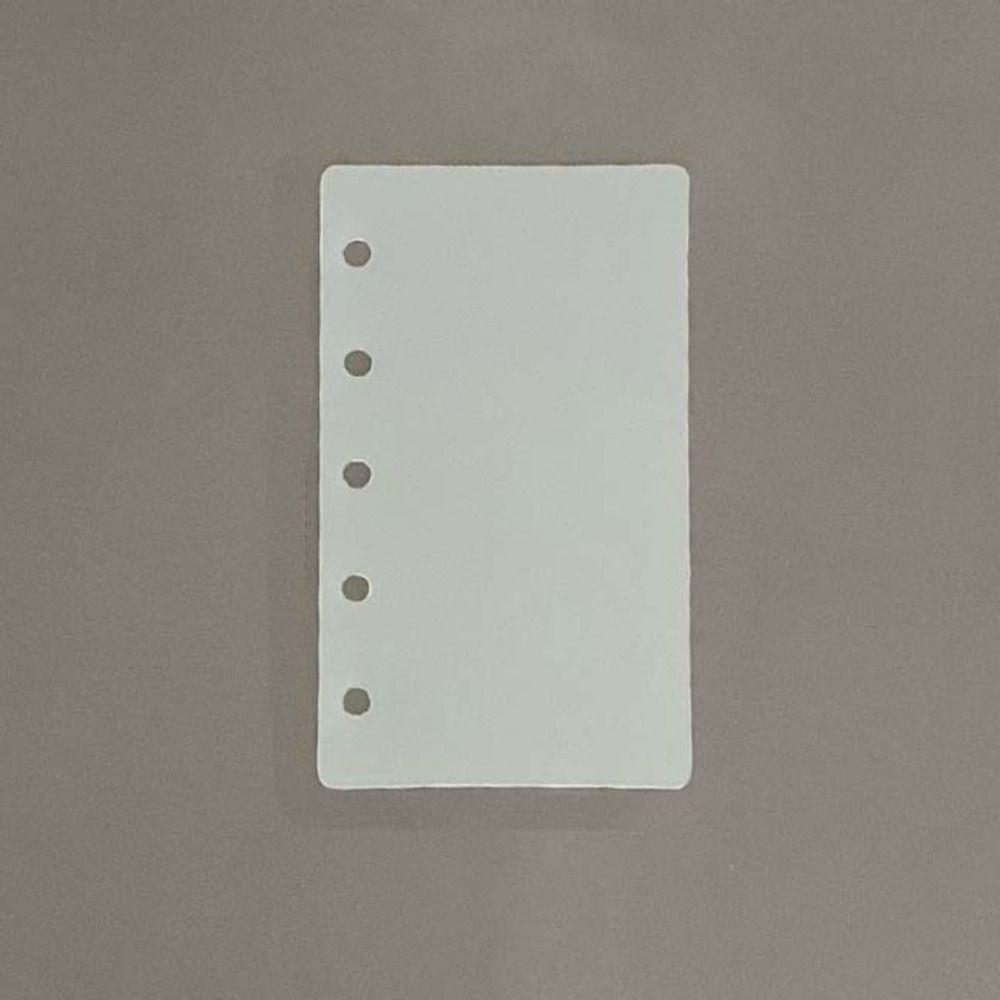 10pcs 5-hole Loose-Leaf Notebook Refill Paper Refill Spiral Page Binder Indexing Cards  Student