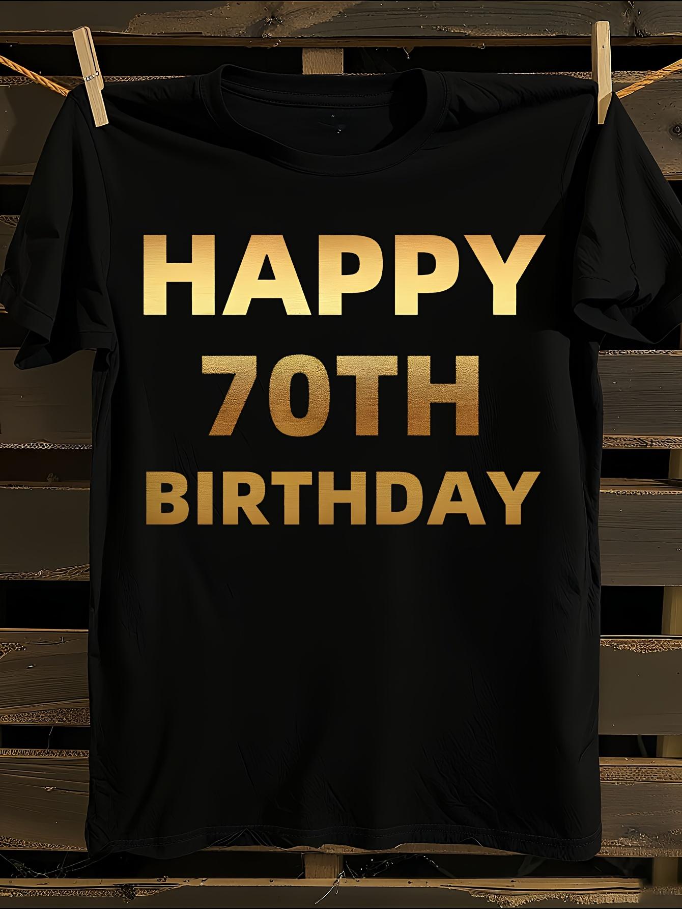 70th Birthday Party T-shirt L