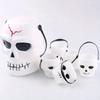 1pc Halloween Skeleton Bucket Portable Skeleton Bucket Barrel Lightweight Shaped Trick or Treat Basket Ornament Halloween
