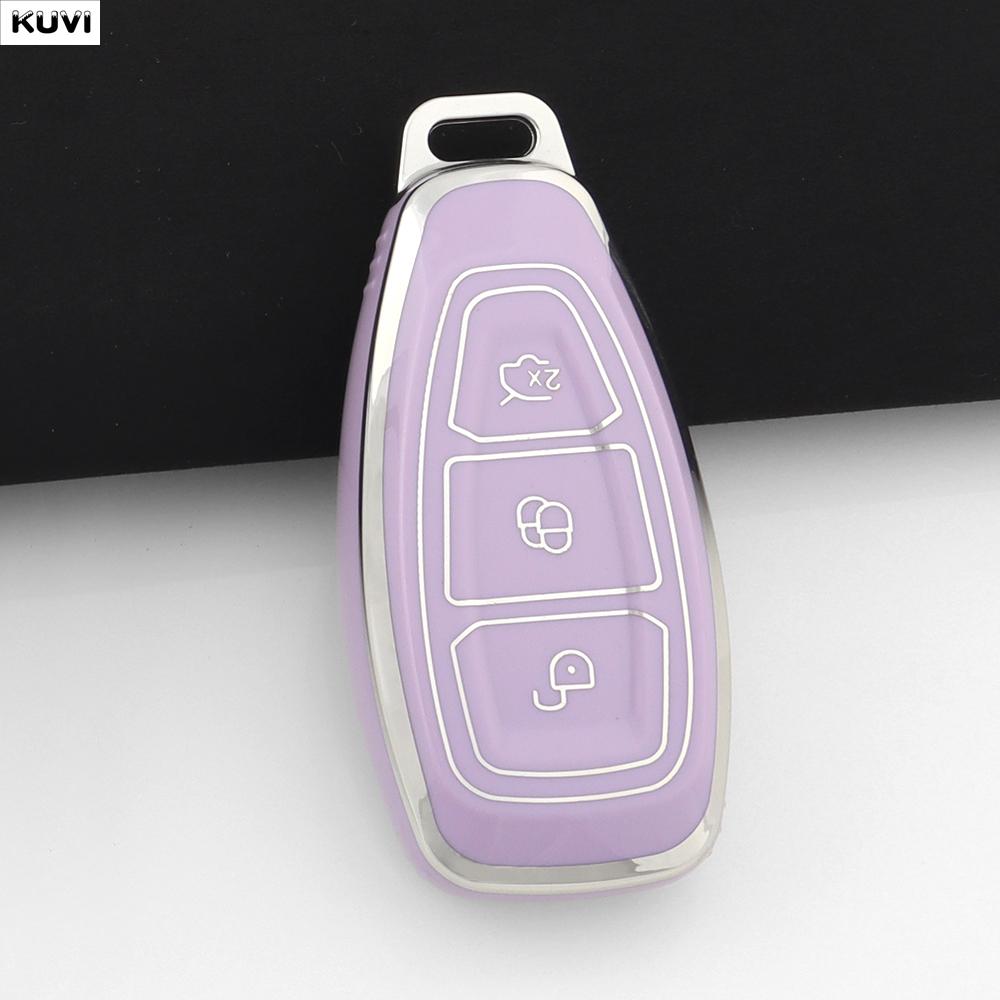 

Tpu Car Smart Key Case Cover For Ford Focus 3 4 St Mondeo Mk3 Mk4 Fiesta Fusion Kuga Ecosport Holder Fob Keychain Accessories
