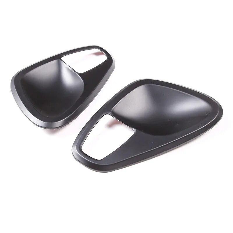 ABS Car Inner Door Handle Trim Covers Stickers Fit For Mercedes Benz Smart 451 Fortwo 2010-2015 Auto Interior Accessories