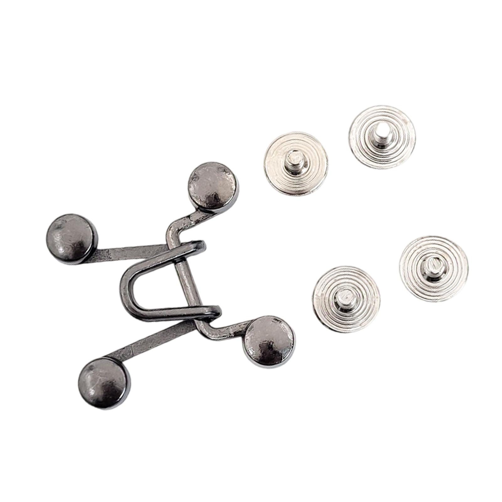 

Утяжелитель талии Брюки Пуговицы на талии Сплав Утяжка талии для юбки Брюки Джинсы Регулируемый зажим для талии Аксессуары для одежды 4