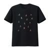 Funny Cartoon Cyclists Group Biking Print Outdoor Sports Casual T Shirt Vintage Washed Streetwear Top For Everyday Wear Graphic