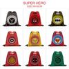 Marvel Superhero Drawstring Backpack Cartoon Anime Cinch Bag Large Capacity Lightweight Sackpack Full 