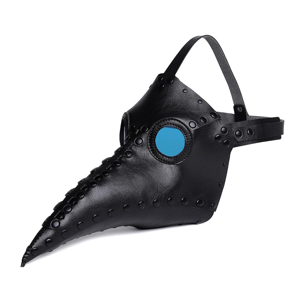 Plague Doctor Halloween Mask & Hood for Role-Playing and Cosplay Decorations