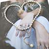 2019 Versatile Pearl & Rhinestone Pendant Clavicle Necklace for Women