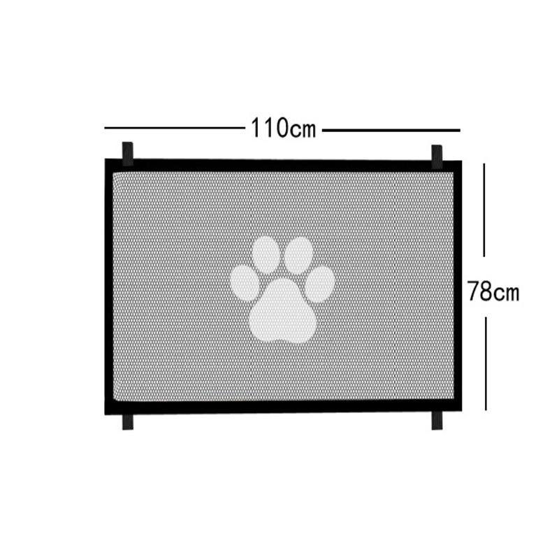 Portable Foldable Non-perforated Pet Partition Fence Dog Isolation Safety Protection Barrier Net for Home