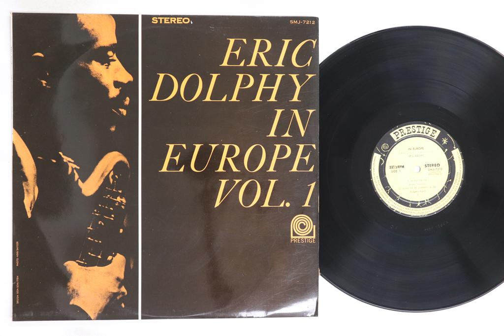 LP Record ERIC DOLPHY - In Europe, Vol. 1 SMJ7212 PRESTIGE 1964 Japan Jazz Used
