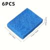 6Pcs BBQ Cleaning Sponges - Heat Resistant Non-Scratch For Gas Charcoal Grills, Outdoor Kitchen Cleaning Tool
