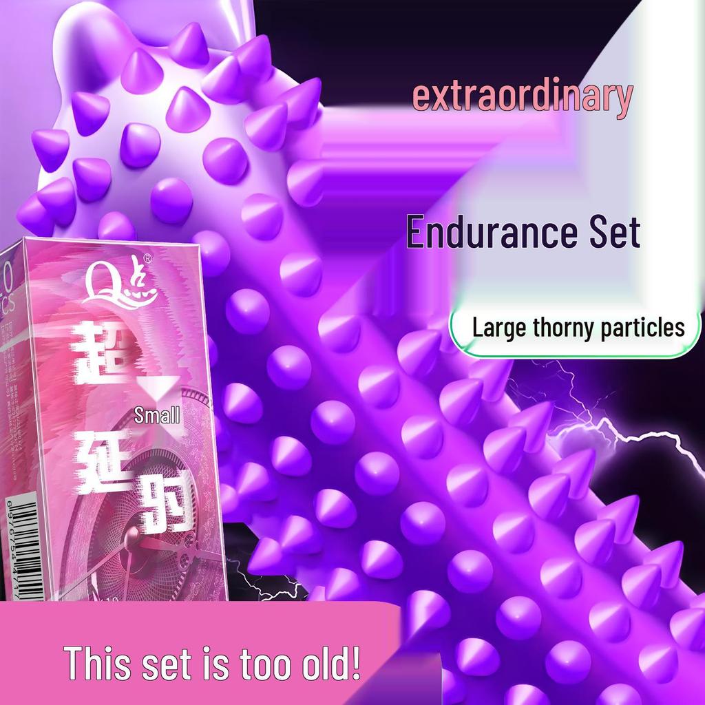 Q-spot Extra Thick Long-Lasting Condoms Set