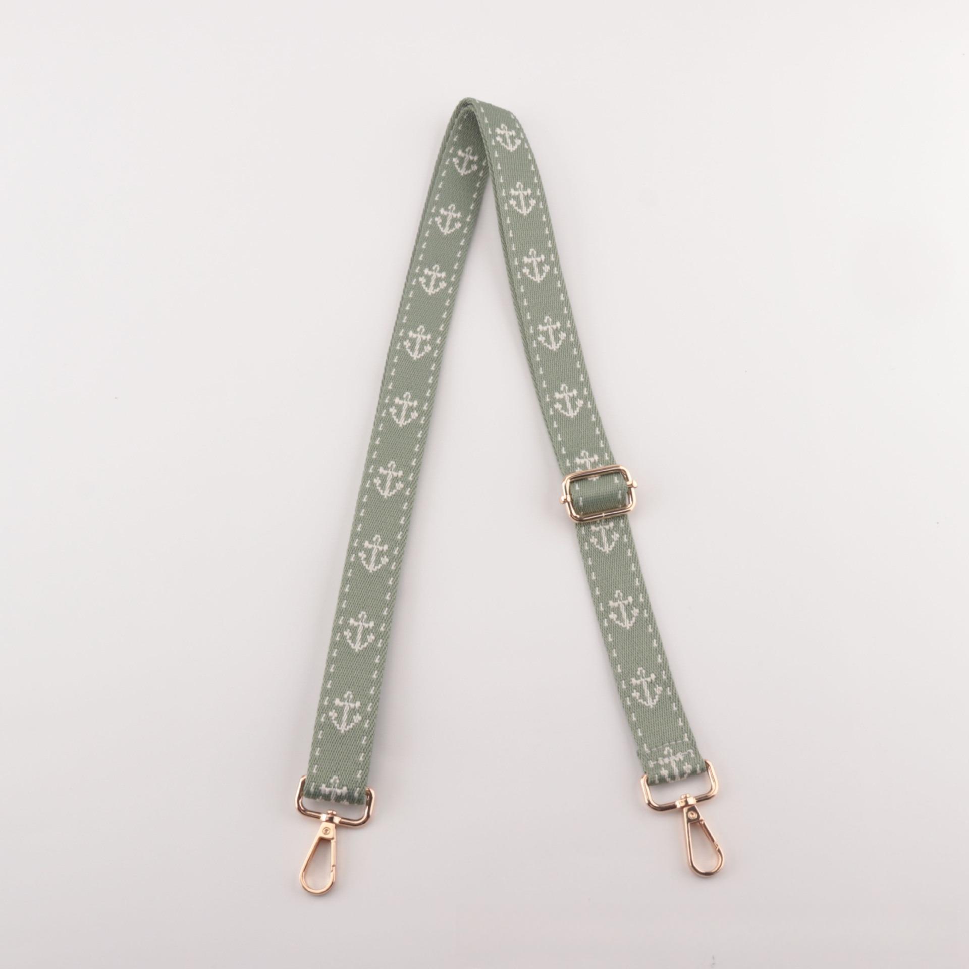 

Women s Bag Crossbody Shoulder Strap Fashion Printed Replacement Strap Shoulder Bag Strap Multi-color Adjustable Bag Accessories Light gold button.