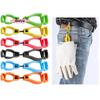 M-1Pc Plastic Glove Clip Hanger Safety Holder Multifunctional Work Clamp Gloves Guard - Plastic Working Gloves Clips for Safety