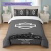 Harley-Davidson Print 3Pcs Duvet Cover Set 1 Duvet Cover and 2 Pillowcases Soft Bed Linen For Household Bedroom
