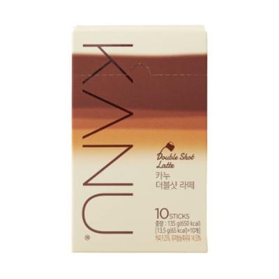 KANU Double Shot Latte Premium Korean Café Style Strong Coffee Latte 10 Sticks