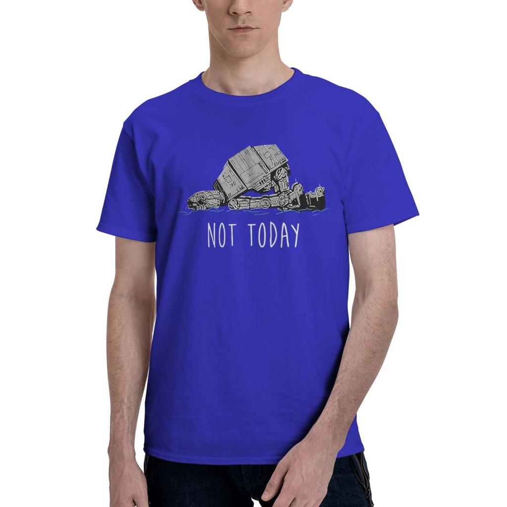 Not Today Hoth Graphic 100 Cotton Casual Breathable Confortable Manga Funny Mens TShirt Funny Gift