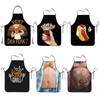 Creative BBQ Apron with Fun Prints - Xiyin Household