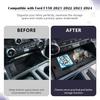 For 2025 2025 2025 2025 2025 Ford F150 Lid Hidden Panel Center Console Compartment Cover Secret Pocket Storage Car Accessories