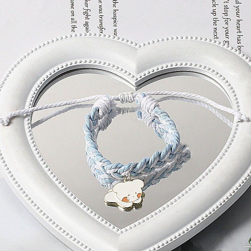 Cinnamoroll Knitted Magnetic Bracelets - Cute Cartoon Bestie Gifts for Women