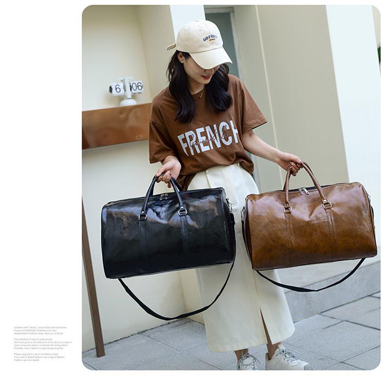 Men's Large Capacity Business & Travel Handbag - Short Trip Crossbody & Gym Bag