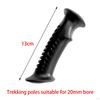 Trekking Rod Handle Monopod Cane Head Attachment Converter Grip Hiking Pole