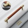 Brass Drawer Pulls Kitchen Cabinet Handles Bar Hardware for Cabinets Bathroom