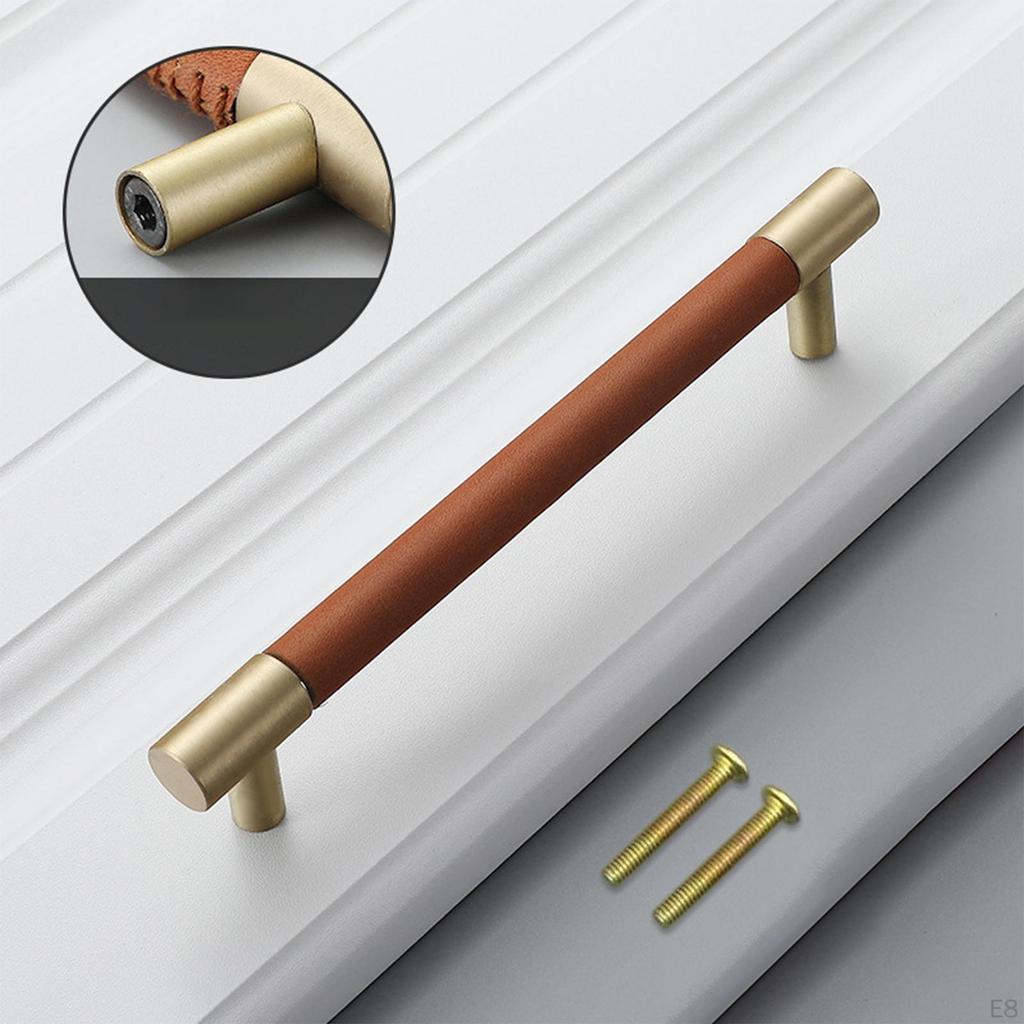 Brass Drawer Pulls Kitchen Cabinet Handles Bar Hardware for Cabinets Bathroom