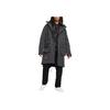 A Ma Maniere X Jordan Oversized Double Pocket Hooded Mid-Length Trench Coat Men Outerwear Grey DJ9757-010