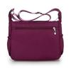 Borsa a tracolla da donna in nylon Oxford con scomparti multipli per uso quotidiano casual