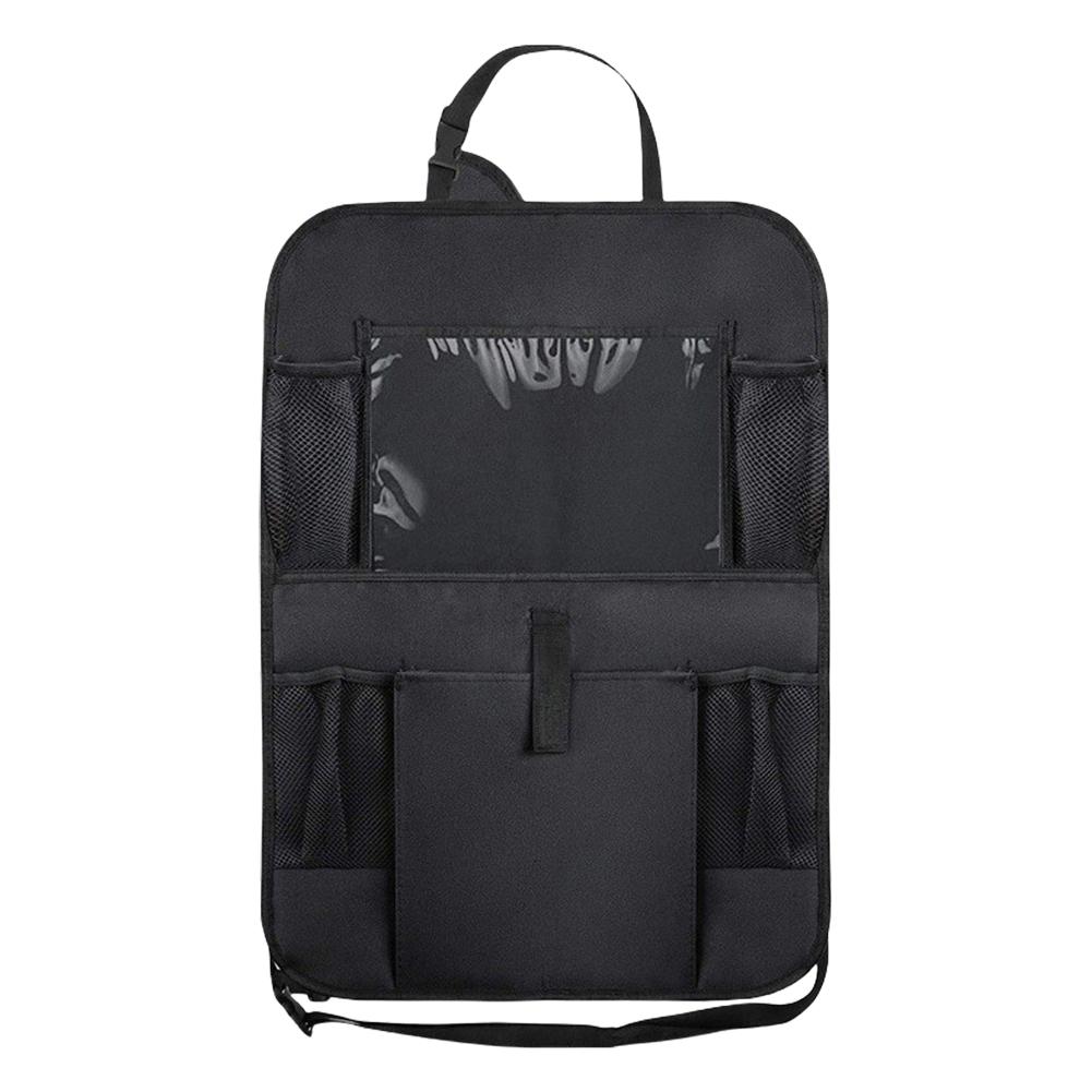 

Auto Seat Hanging Bag Oxford Fabric Car Seat Back Organizer Large Capacity Multi-Pocket Drink Holder Cargo Tissue Tablet Holder