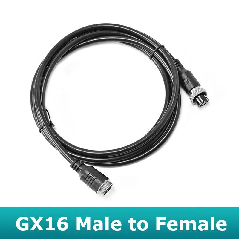 Male Female GX16 1m 2m 3m Cable Wire M16 Power Connector 2 3 4 5 6 7 8 9 10 Pin Aviation Plug Socket Electric Scooter Motor Wire