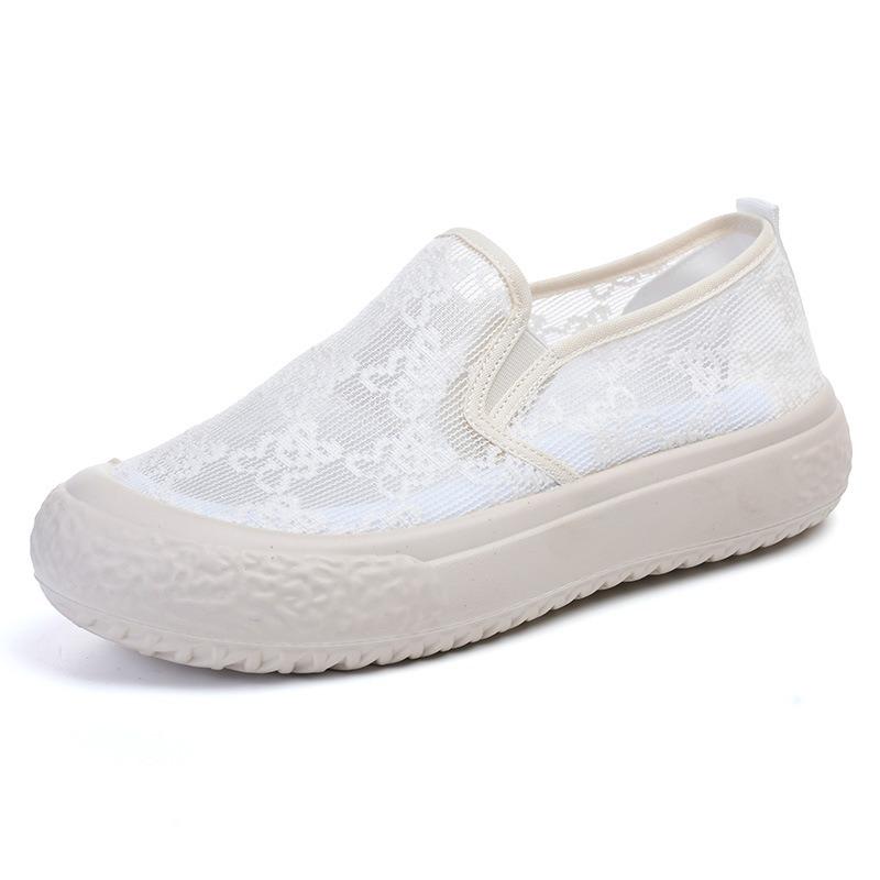Summer New Female Fisherman Shoes Flat Lazy One-pedal Single Shoes Casual Trend Versatile Mesh Shoes