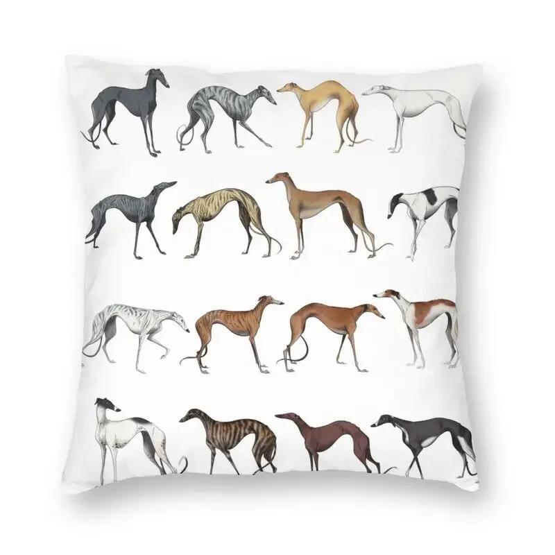 Greyhound Bedroom Sofa Cushion Cover Home Decor Pet Dog Living Room Lovers   Pillowcase