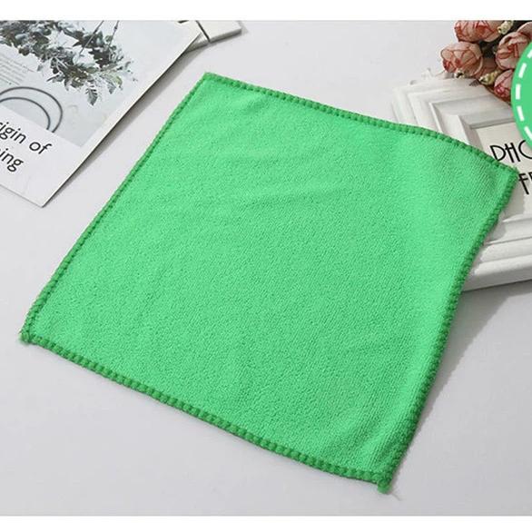 30x30cm 5Pcs Towel Square Towel Ultra-fine Fiber Soft Absorbent Non Shedding Small Square Towel Non Fading Car Wash Handkerchief 5pcs