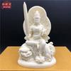1pc Ivory fruit Guanyin Bodhisattva Desktop Crafts living room vehicle Bedroom decor Daily gift giving Thanksgiving blessing
