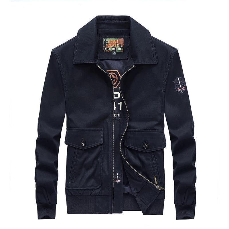 military style flight jacket