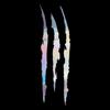 Motorcycle Sticker Decorative Monster Skull Claw Scratch Stripe Marks Decal