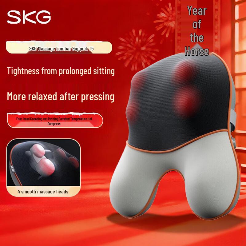 SKG T5 Wireless Lumbar Massager with Heat CN plug (adapter included)