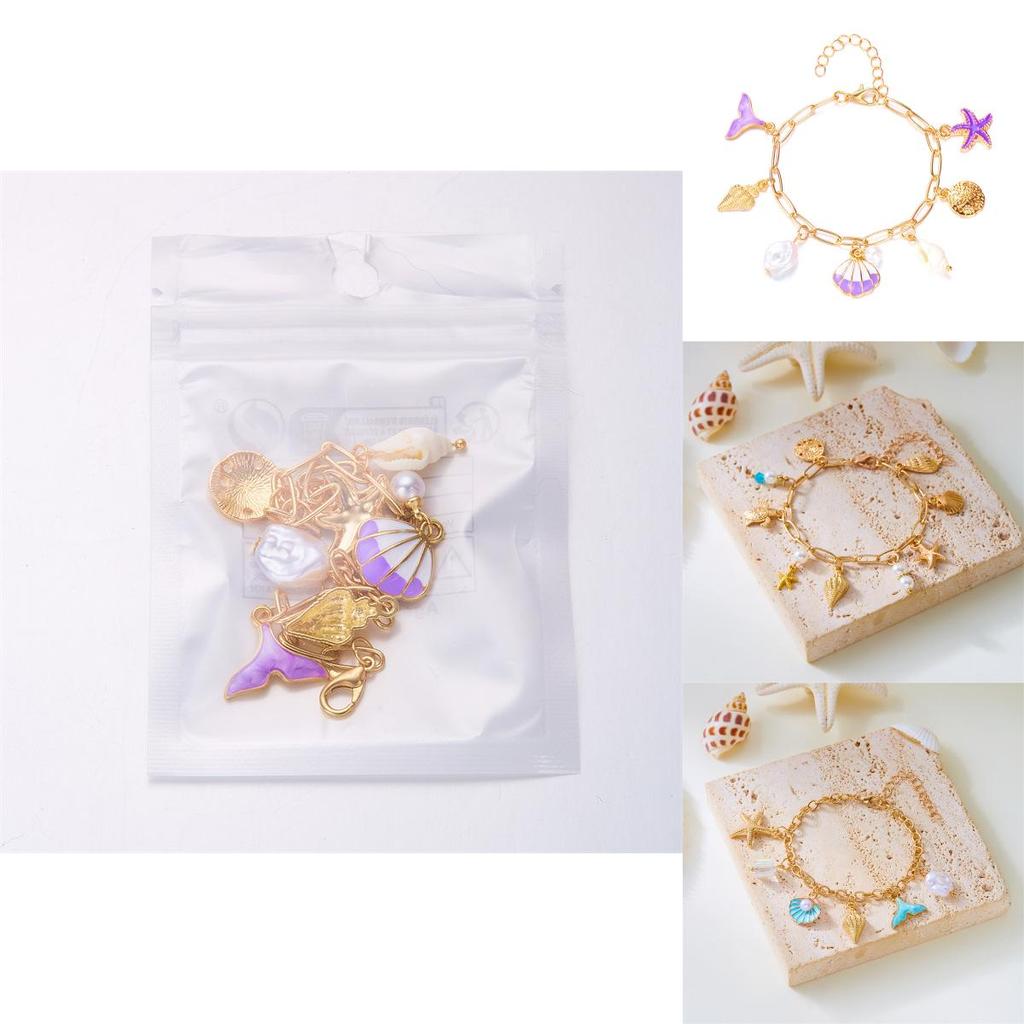 Seashell Beach Bracelet With Alloy Electroplate For Womens Casual Wear