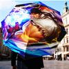 Game Fighter In Action Umbrella 8-Frame for Travel, Camping, Casual Lightweight Portable Umbrella, Essential for Every Family Holidays Gift