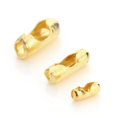 200pcs/lot Dia1.5 2 3.2mm Ball Chain Connectors Clasps Copper ConnectorsDiy Jewelry Chains Accessories Necklace Making Supplies