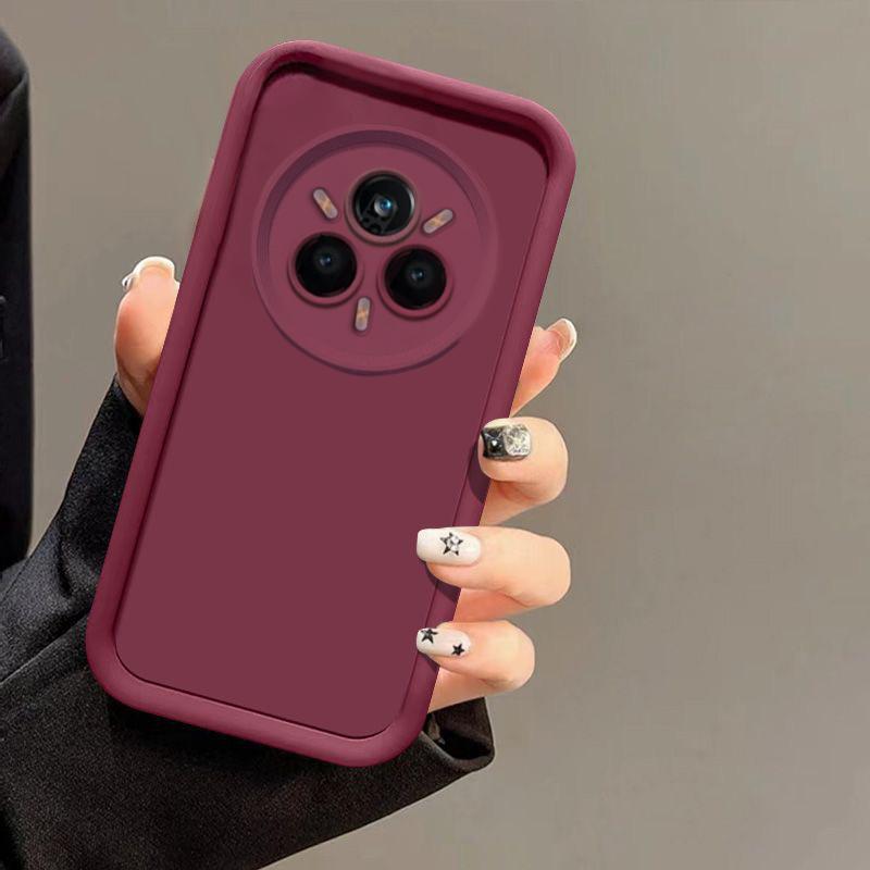 Handyhülle für Realme 14 Pro 5G Hülle Globale Version Matt Hautgefühl Schale Rückseite Realme 14pro Ultra Stoßfeste Abdeckung