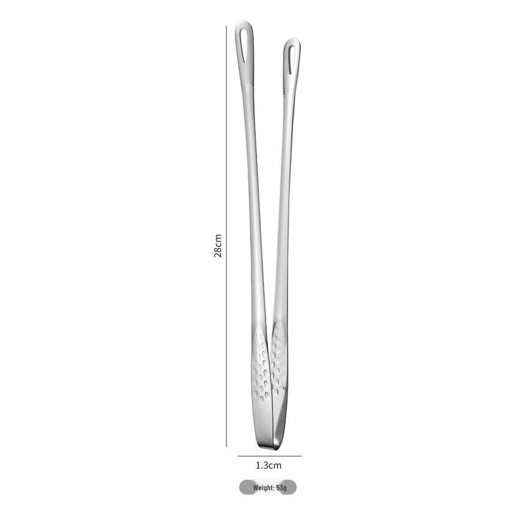 316L Stainless Steel Korean BBQ Tongs for Kitchen and Buffet