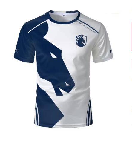 New Liquid Team Men's T-Shirt Esports Game Uniform 3D Printed Short Sleeve T-Shirt T-Shirt Summer Breathable Boys