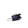 25C Nový LP Make-up Box Taška Sametová Rukojeť Hedvábný Řetízek Crossbody Půlměsíc