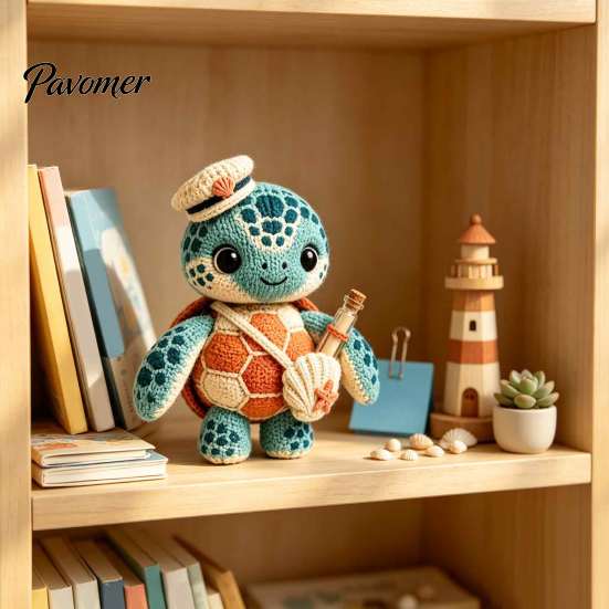Skurrile Waldtier-Handstrickpuppe für Kinder, Weiches Häkeltier-Stofftier, Durchdachtes Geschenk für Liebste, Niedliches Handgeknüpftes Kuscheltier