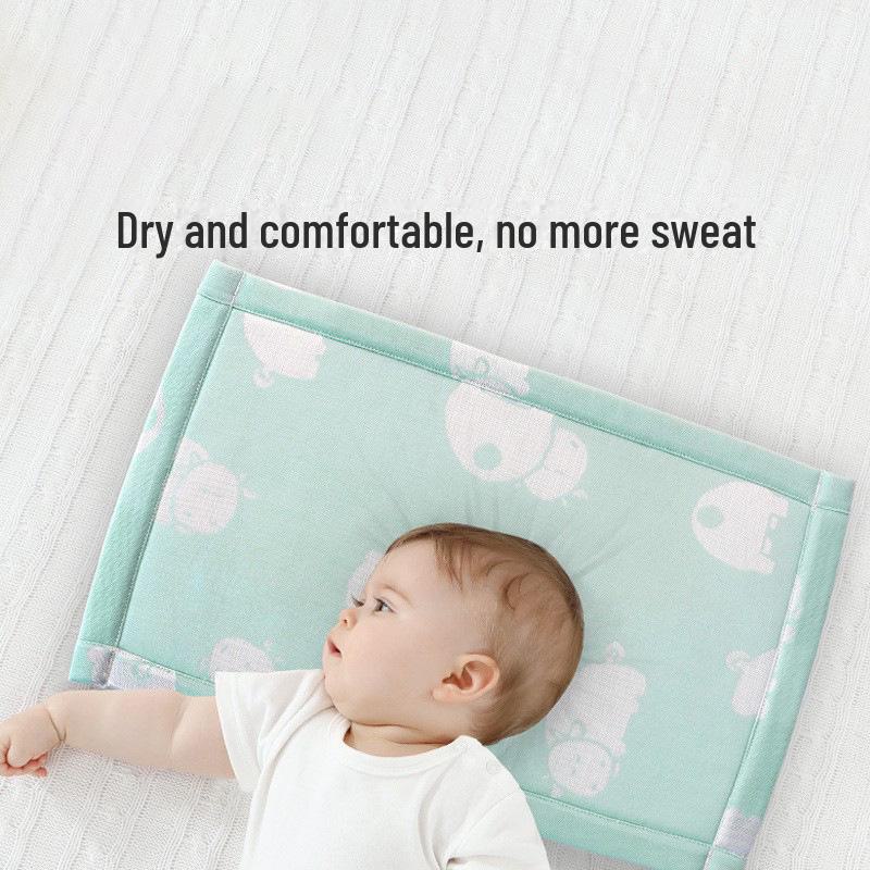 Atmungsaktiver Sommer Neugeborenen Anti-Erbrechen Kissenbezug