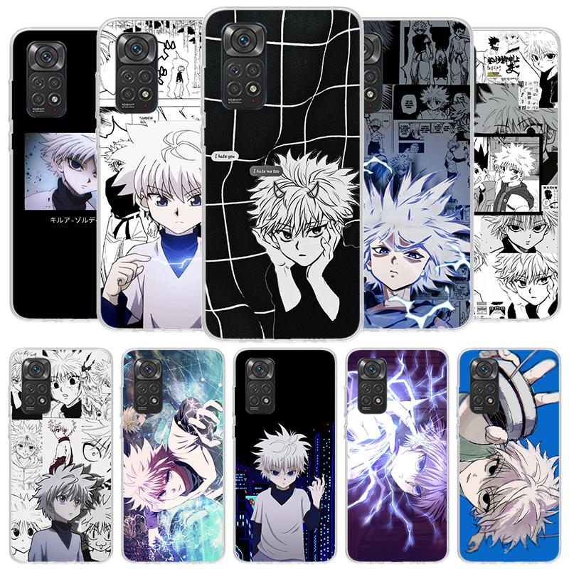 Killua Hunter X Cover Phone Case For Xiaomi Redmi Note 15 14 13 12 11 10 Pro Plus 14S 12S 11S 11T 11E 10S Soft Fundas Shell Redm