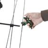 Archery Compound Release Aid Finger Protect Pull Effortlessly Accessory Three-Finger Archery Grip Dispenser for Arrow